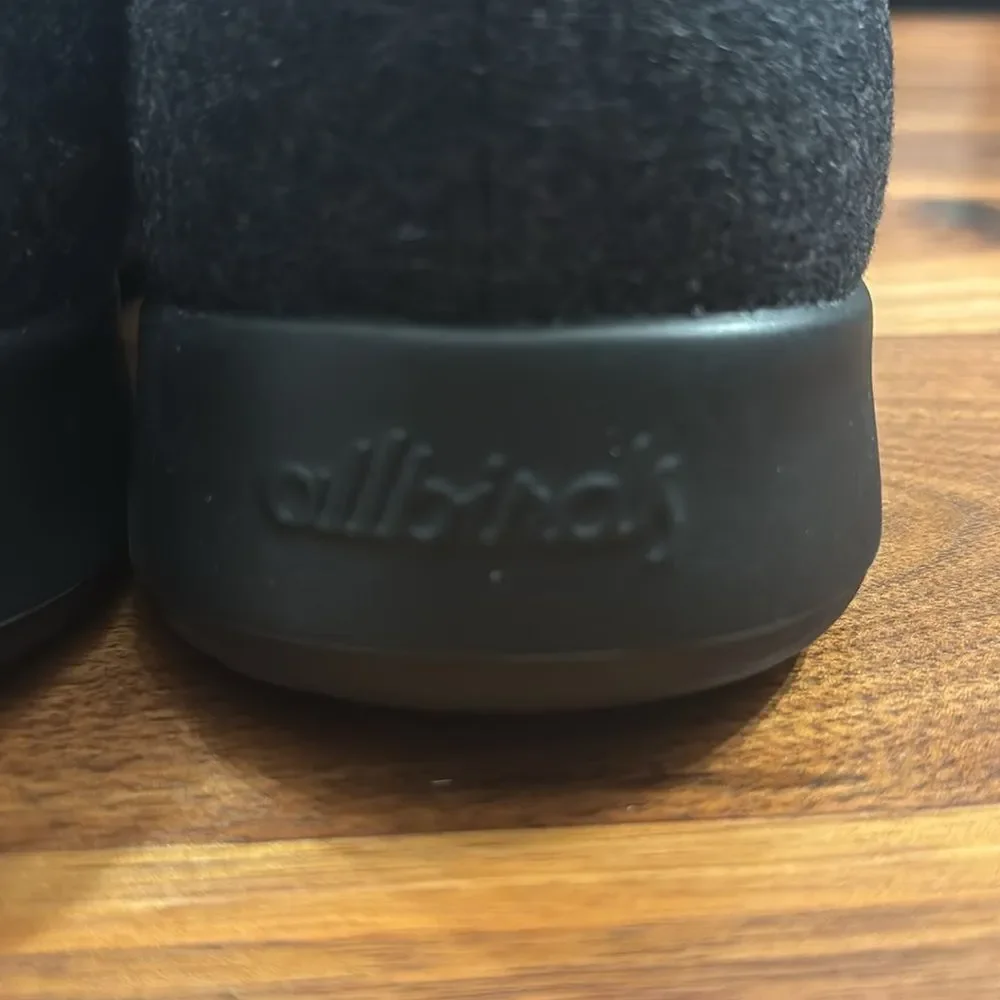 New Allbirds Natural Black Soft Marino Wool Runners with Black Sole Size 13